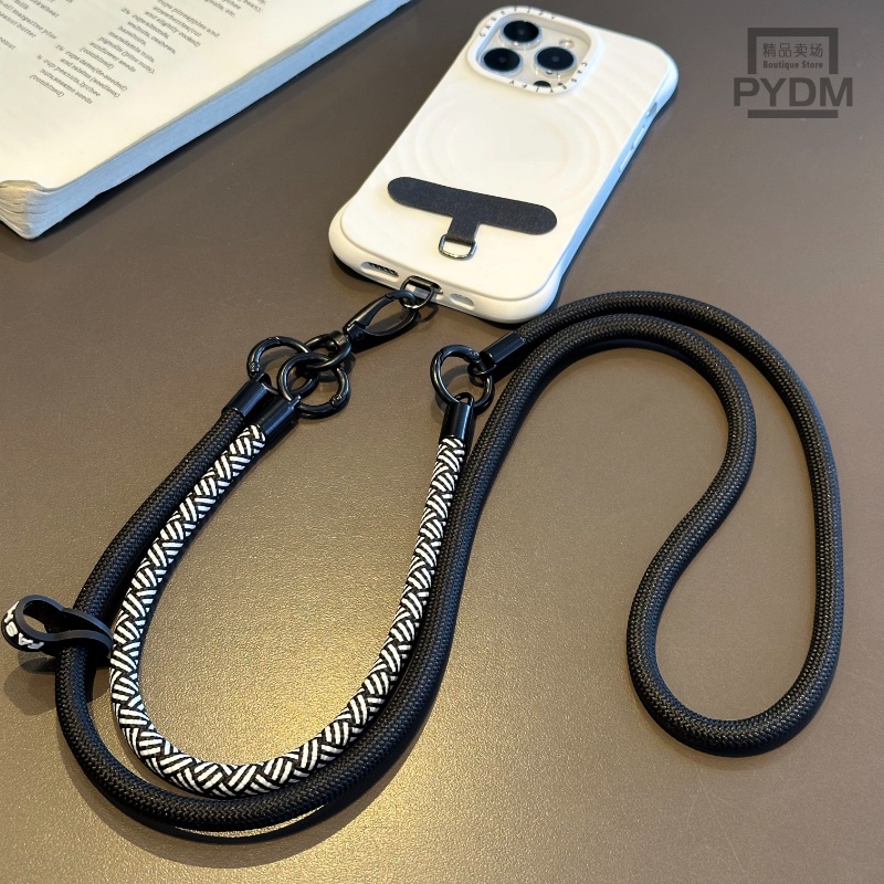 [PYDM] High-end Multifunctional Mobile Phone Strap 2-in-1 Long Cross ...