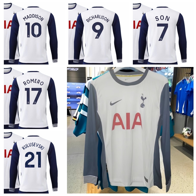 Son heung min jersey long sleeve online