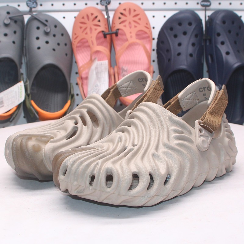 original 100% crocs men shoes plus size women sandals 207393 | Shopee ...