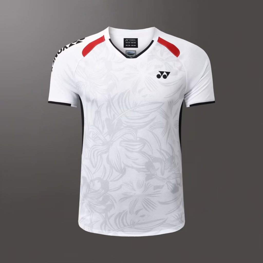 thumbnail image 2 of 2024 Men's Sleeveless Sports Tops – Tennis, Badminton, Running Shirts (Black, Orange, White) 2 of 3
