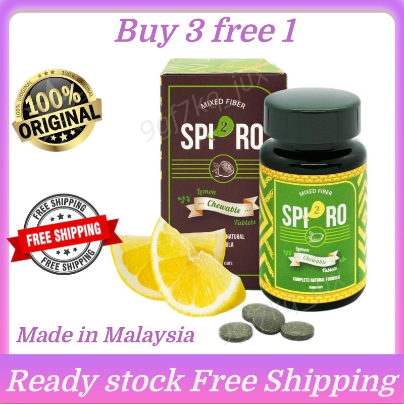 Ready stock Spiro Detox Supplement 100% Original EXP2025 with box and Q ...