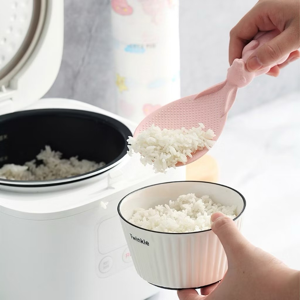Wheat Straw Non Stick Cute Rabbit Rice Paddle Kitchen Meal Ladle ...