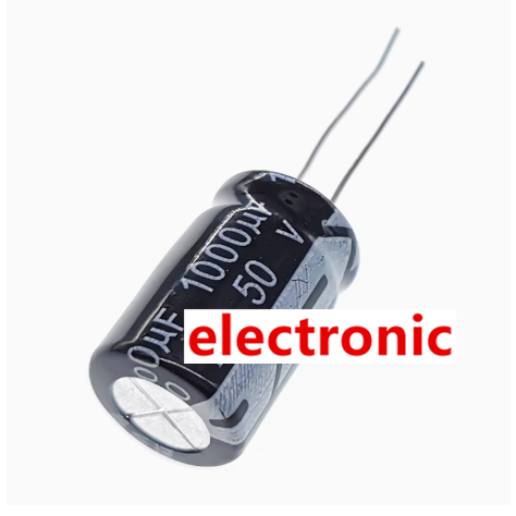 50v In-Line Aluminum Electrolytic Capacitor 1,000uf 2200uf 3300uf ...