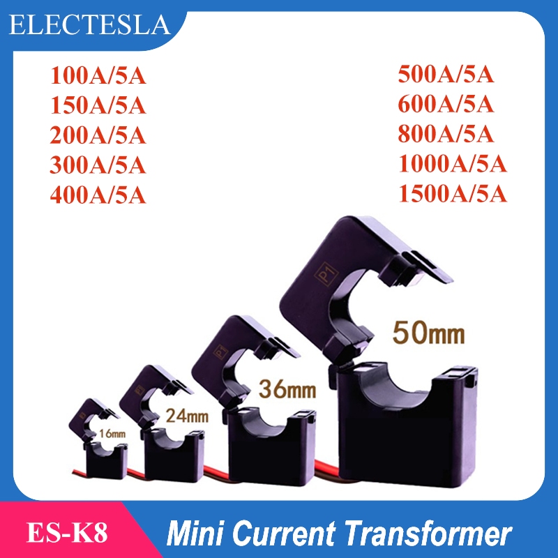 Micro Split Core Current Transformer Sensor AC Open Type CT 80A 120A ...