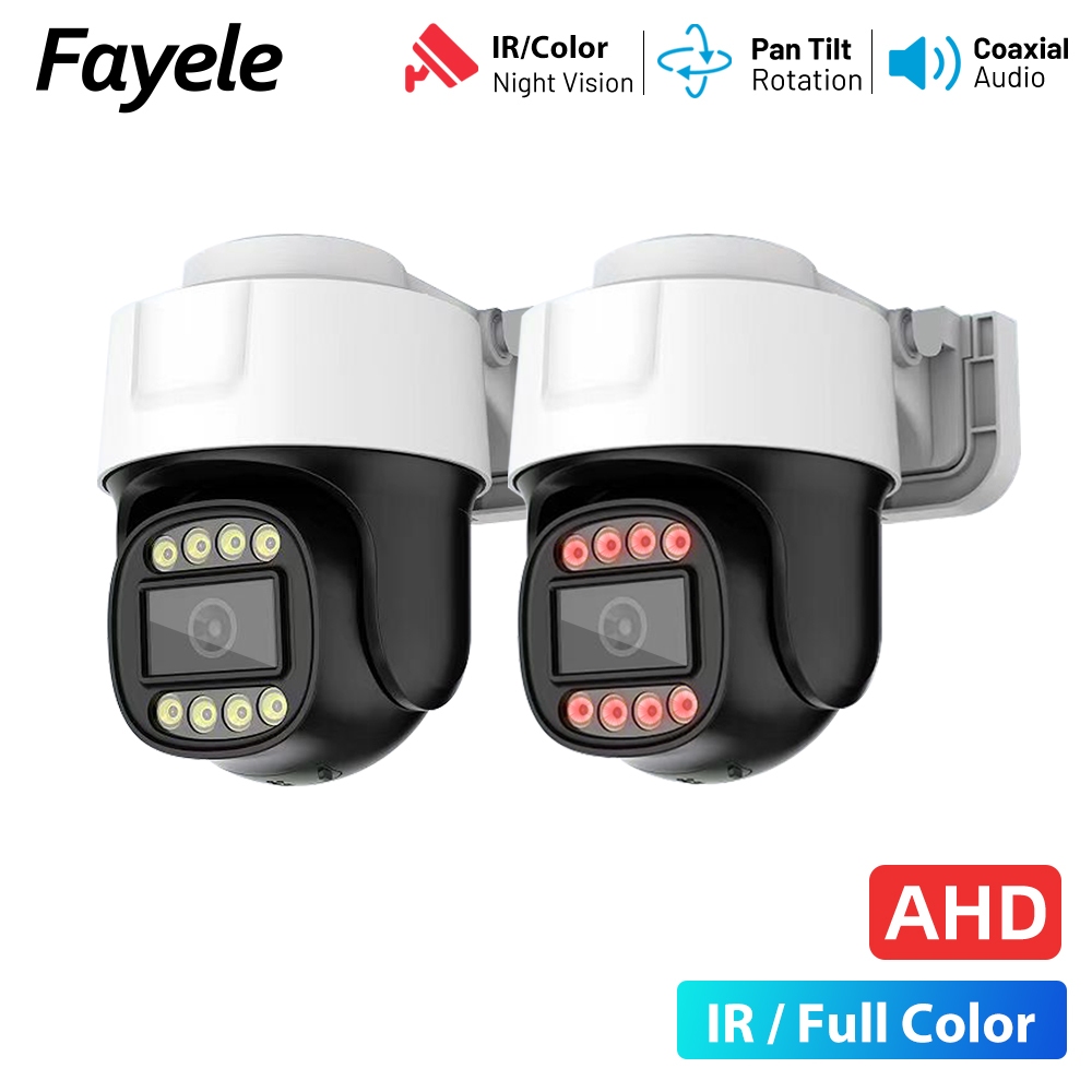 CCTV AHD 2MP Mini PTZ Camera Full Color Night Vision IR 20M UTC XVI ...