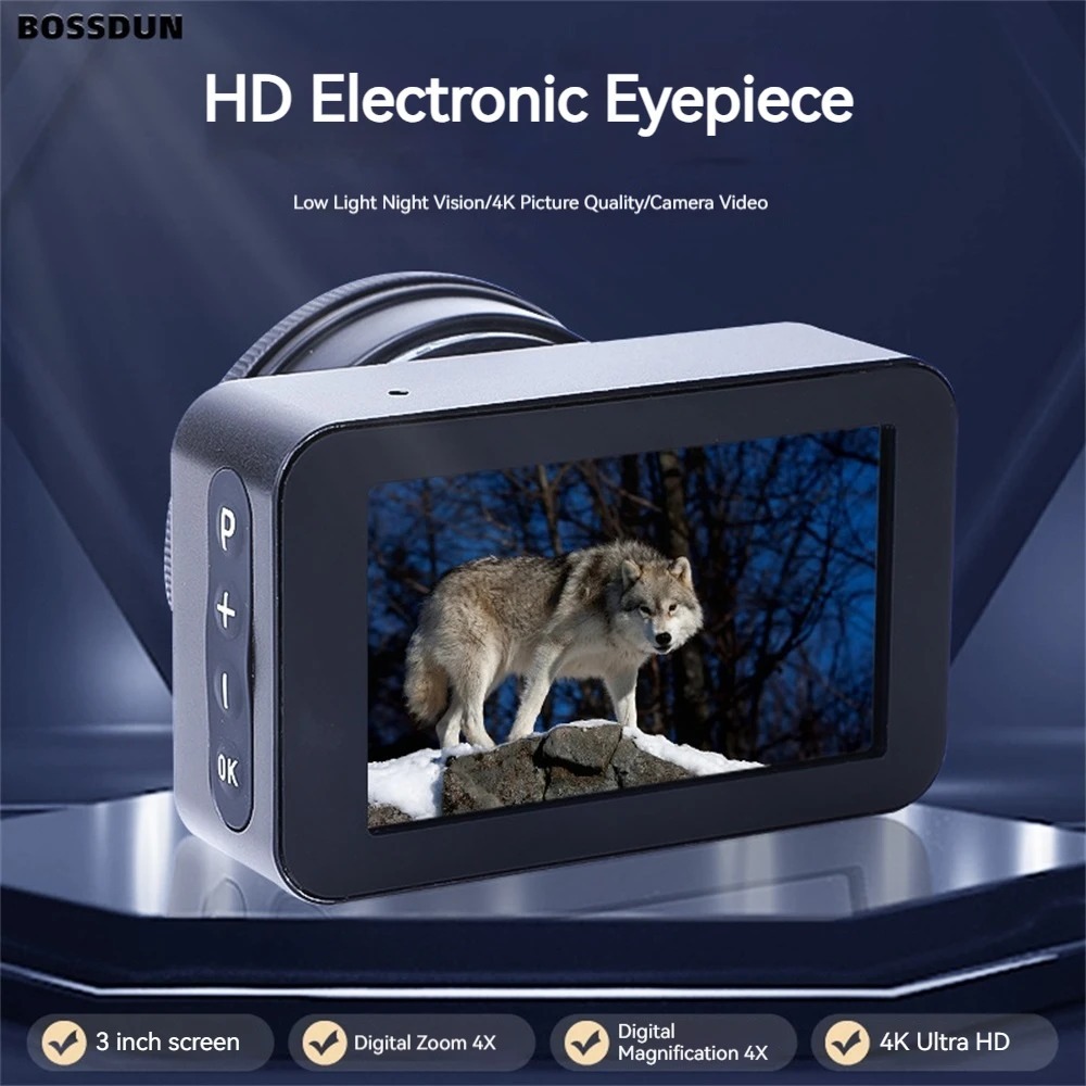 4K HD Digital Telescope Eyepiece Low Light Night Vision for Monocular ...