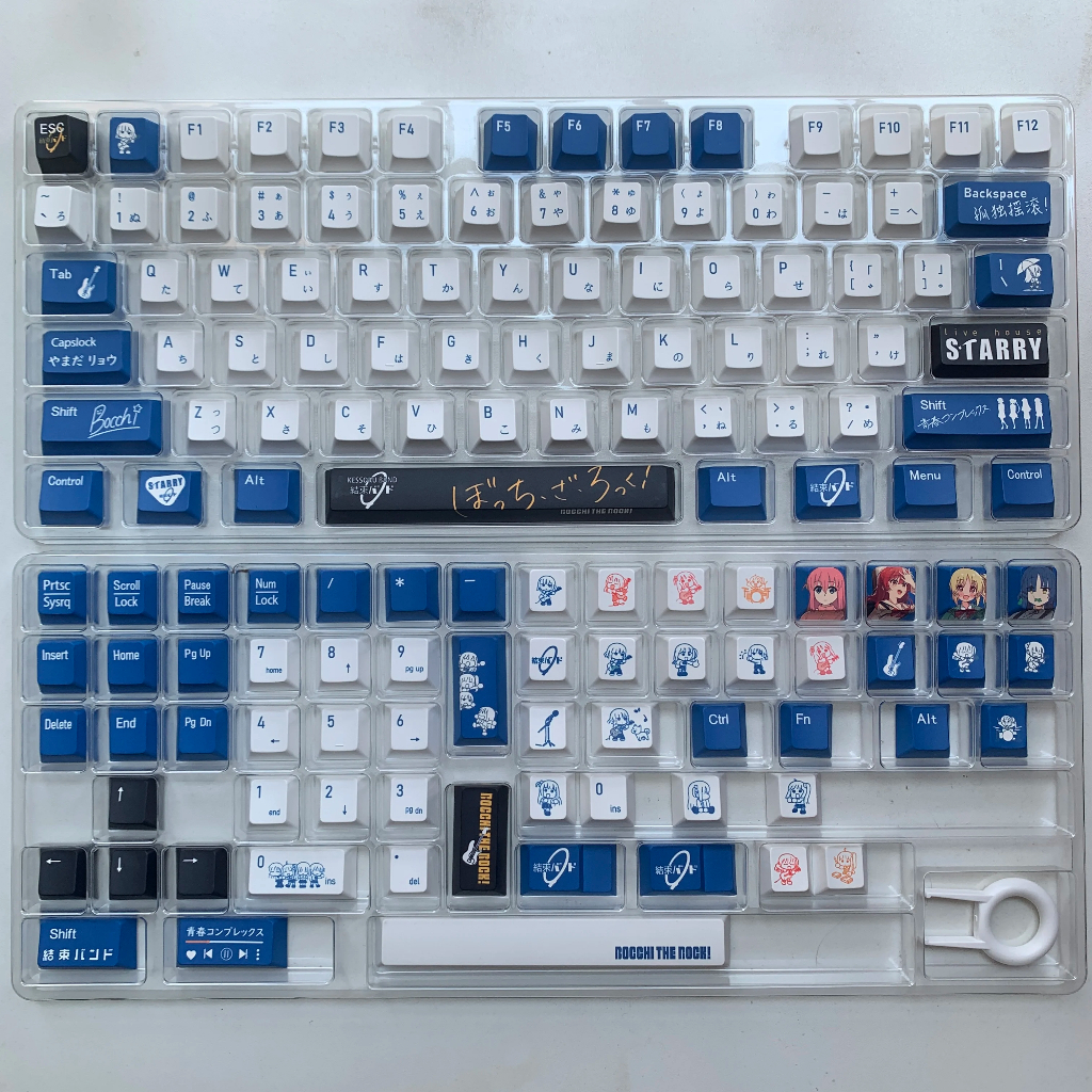 BOCCHI THE ROCK Keycaps Korean Keycap Anime Yamada Ryo Theme 138 Keys ...