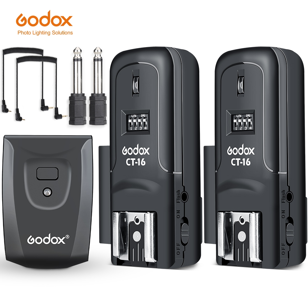 Godox CT-16 16 Channels Wireless Radio Flash Trigger Transmitter ...