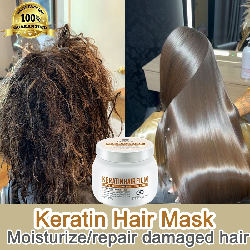 Curly Hair Keratin Moisture Treatment LYDIMOON Keratin Hair
