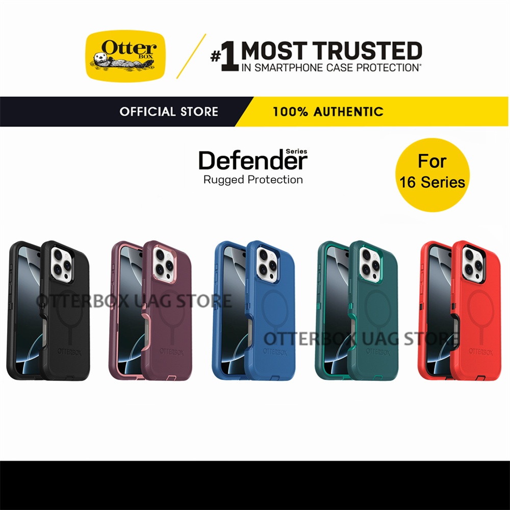 Apple IPhone 14 Pro Max Otterbox Defender Style Case For IPhone 16 Pro Max 15 14 13 12 - Rugged Hybrid Armor Otterbox Iphone 13 Pro Max