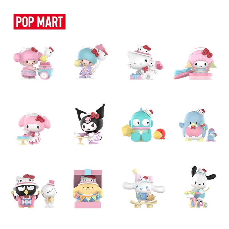 POP MART Sanrio characters Hello Kitty 50th Anniversary