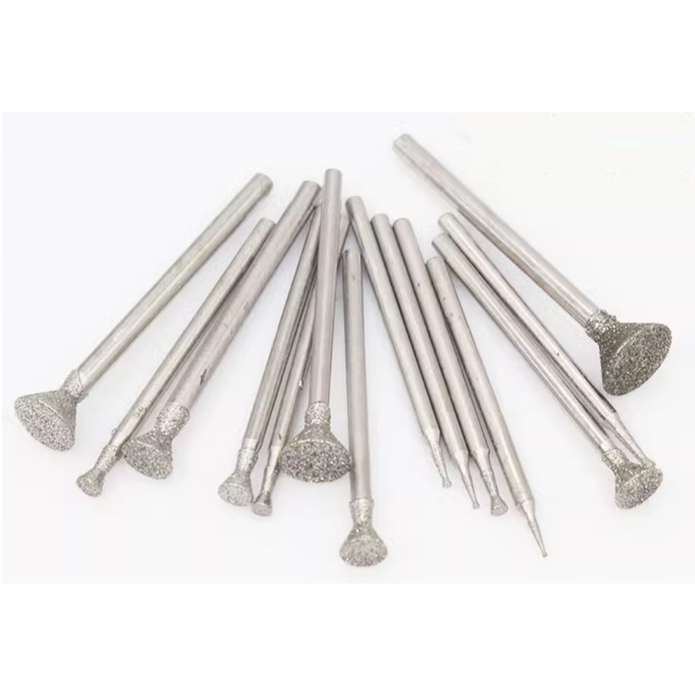 C3 high horn head triangular nail rod diameter 2.35mm 100piece jade ...