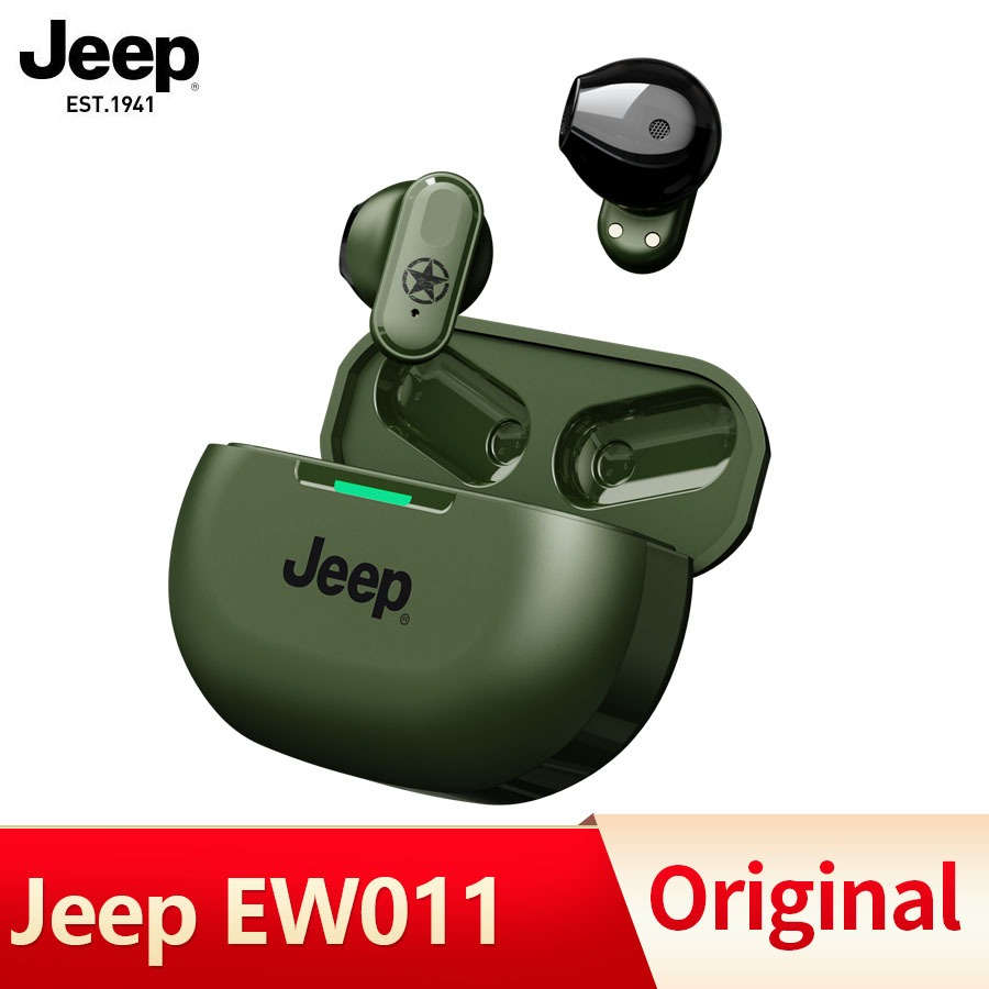 Jeep JP-EW011 TWS Wireless Bluetooth Earphone In-Ear Earbuds HiFi Sound HD Calls Headset With Microphone