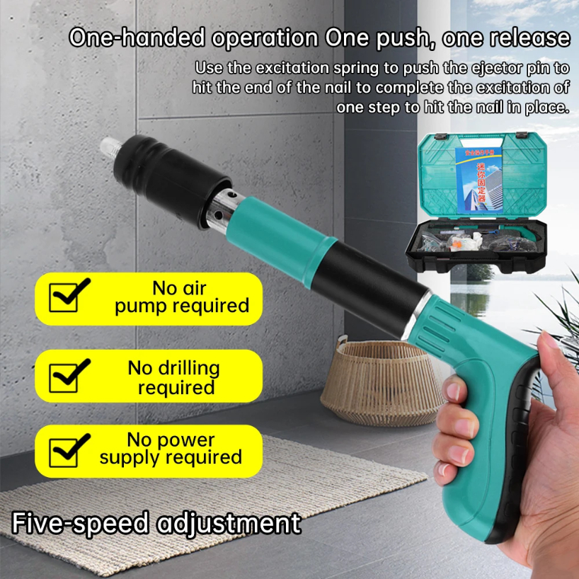 Makita Nail Gun Cordless Steel Rivet Gun Concrete Clamp Nail Silencer ...