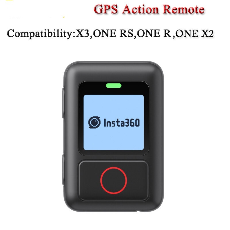 Insta360 Télécommande GPS Action Pour One X2 X3 One RS - Données Temps Réel Étanche 5m