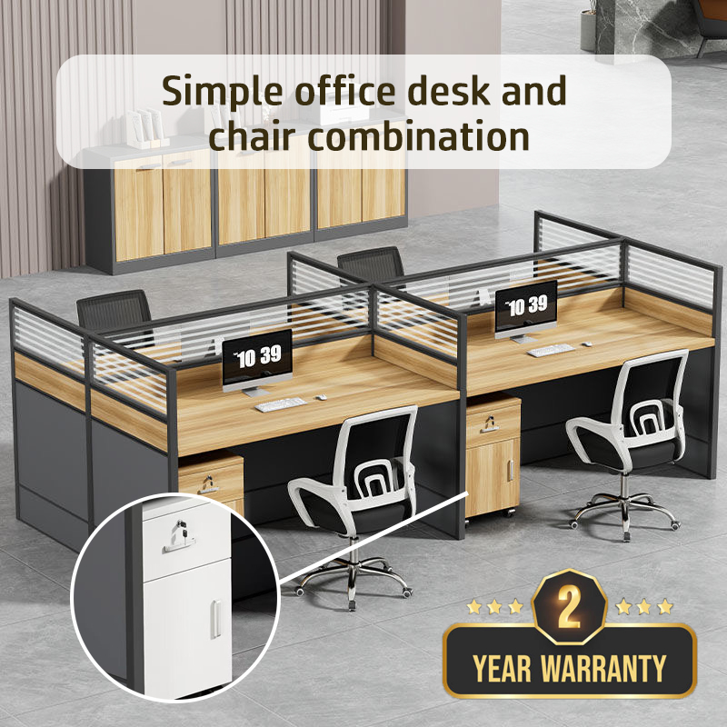 With Office Drawers Workbench Table Computer Table/Study Table Chair ...