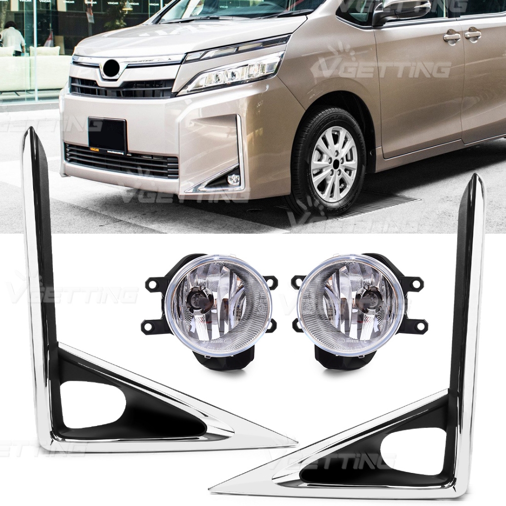 Car LED front bumper Fog Lights Fog Lamp For Toyota VOXY R80 2018 2019 ...