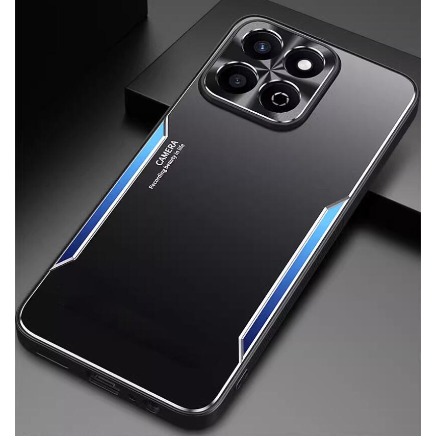 IVoler Cover Per Honor 200 Smart / Honor X7C 4G - Custodia Antiurto Grado Militare, Morbida TPU Sottile, Anti-Impronte, Antigraffio, Nero