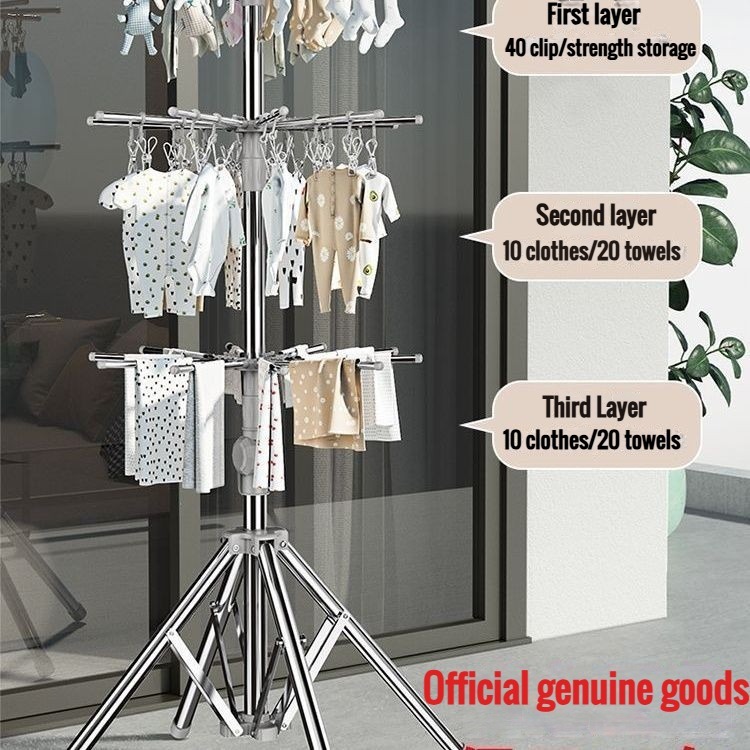 Baby Drying Rack Baby Diaper Rack Towel Rack Stainless Steel Floor ...