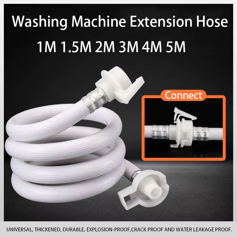 【SYH168】1m 2m 3m 4m 5m Automatic Washing Machine PVC Inlet Pipe ...
