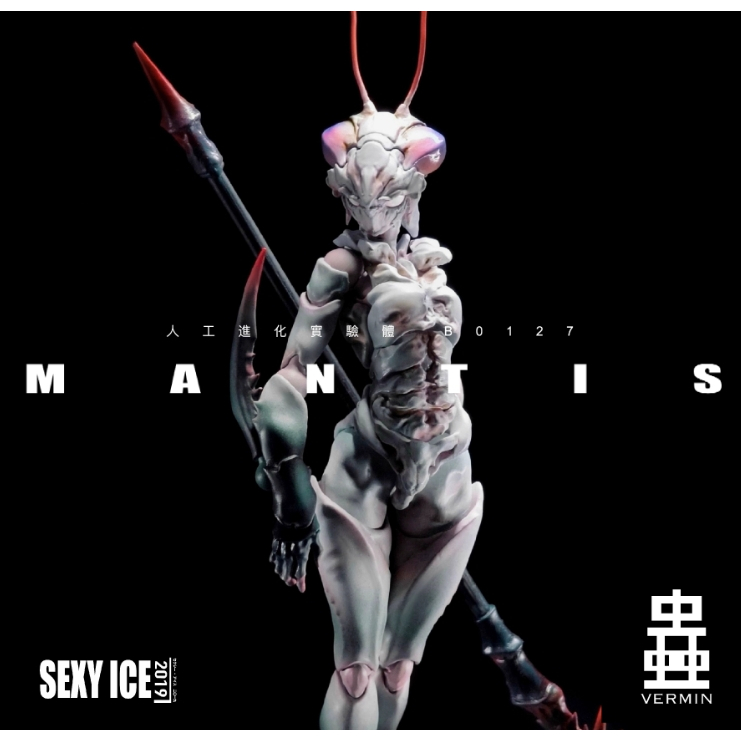 Ice Studio 1/12 B0127 Insect Series Experiment Mantis MANTIS Action ...