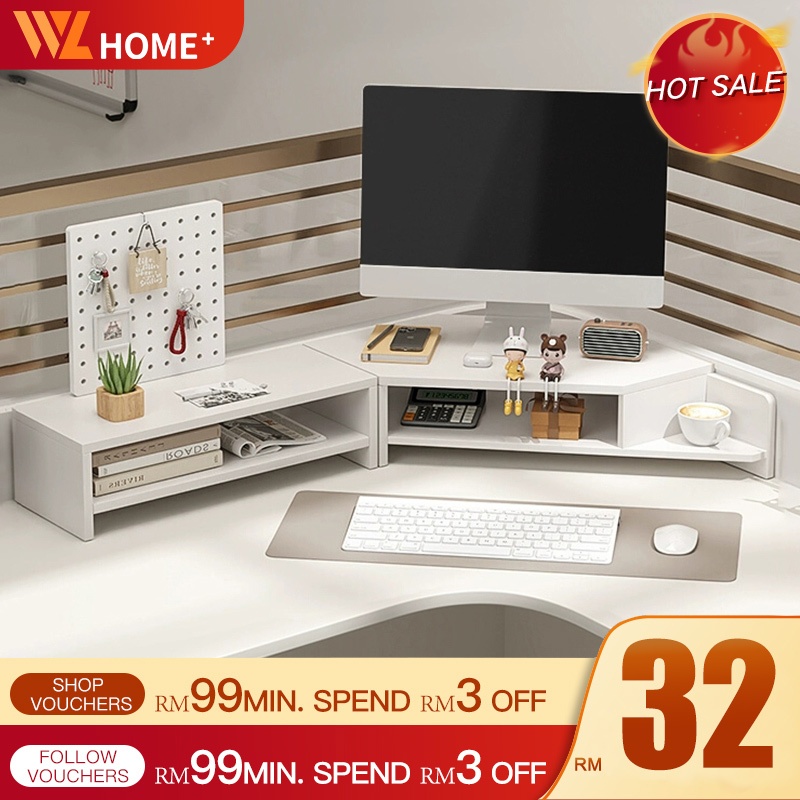 Monitor Shelf Computer Rack Monitor Stand Riser Monitor Rack Home ...