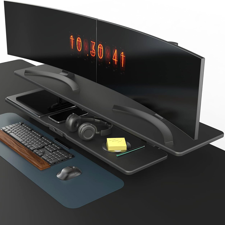 Dual Monitor Stand Laptop Stand Computer Stand Monitor Rack Desk ...