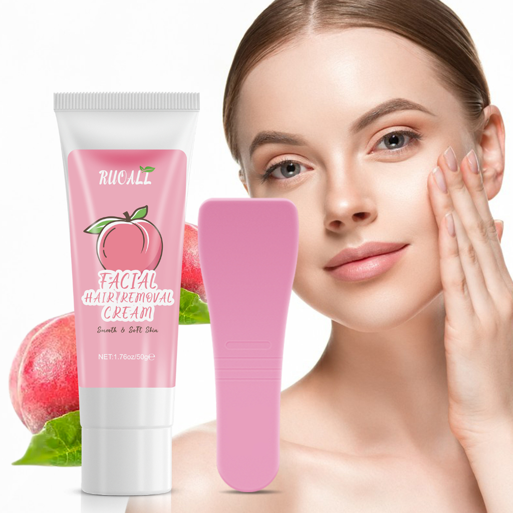 Peach Face Removal Cream Gentle And Non Irritating Facial Hair Removal ...