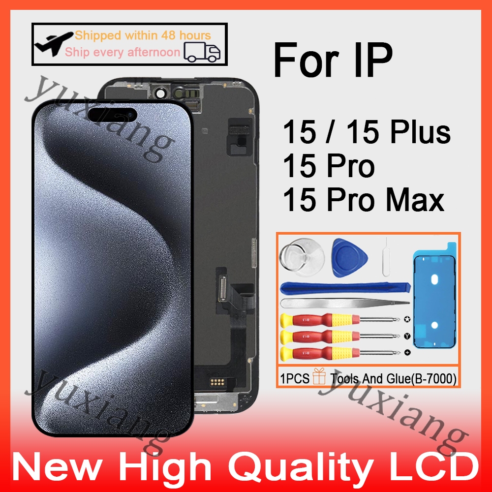 LCD Display For IP 15 15 Plus 15 Pro 15 Pro Max LCD Display Touch ...