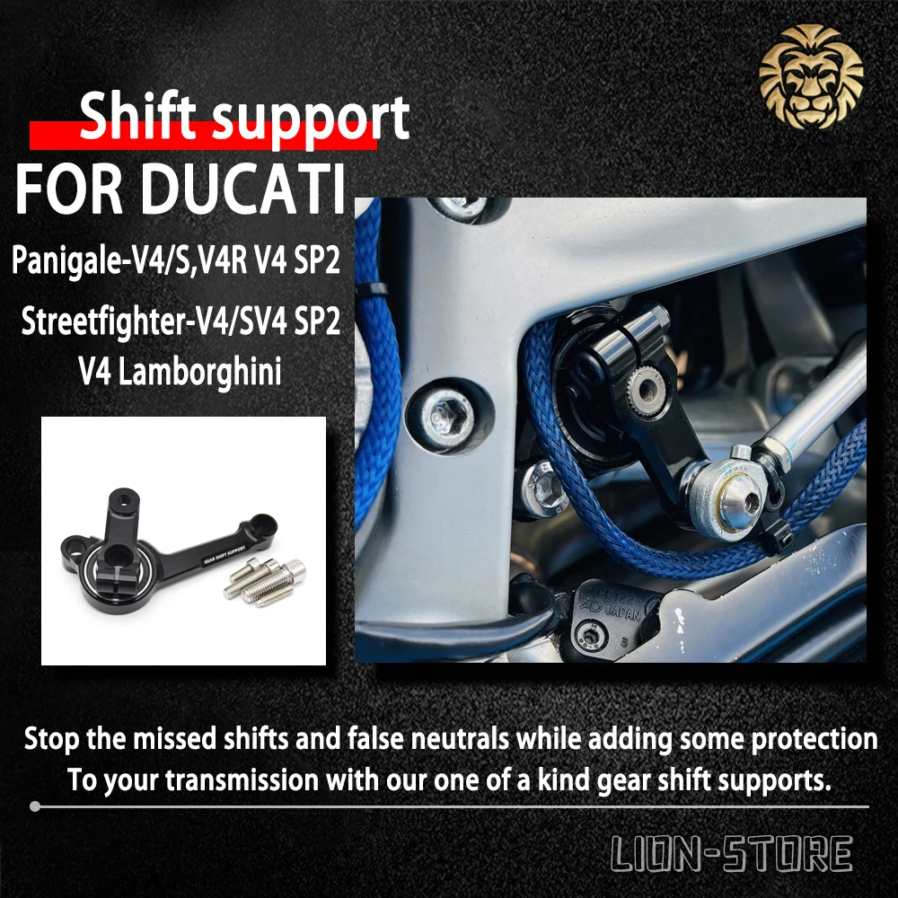 DBK Shift Lever – Fits Ducati Panigale V4 & Streetfighter V4 – Left Side – Anodized Aluminum – Made In Italy – 6-Month Warranty
