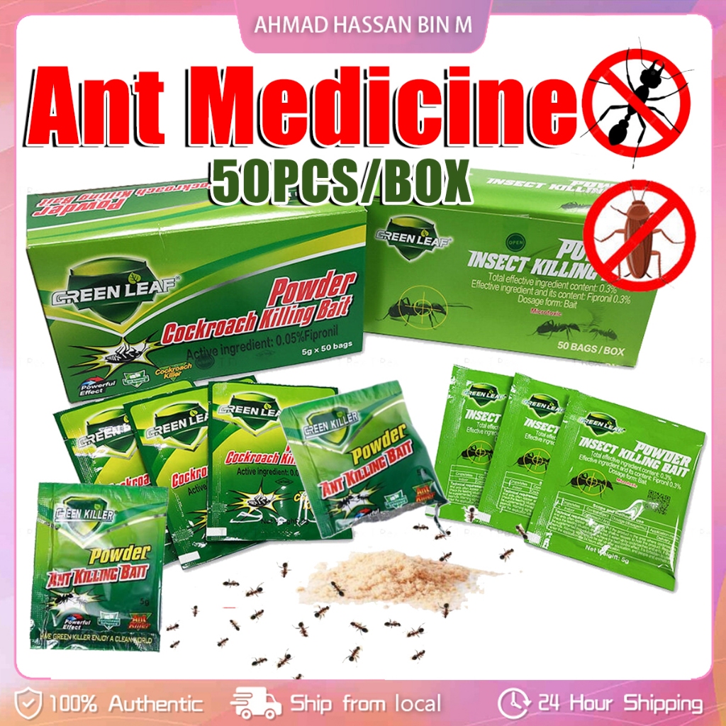 50 PACK / BOX Powder Cockroach / Ant Bait Hot Selling High Quality ...