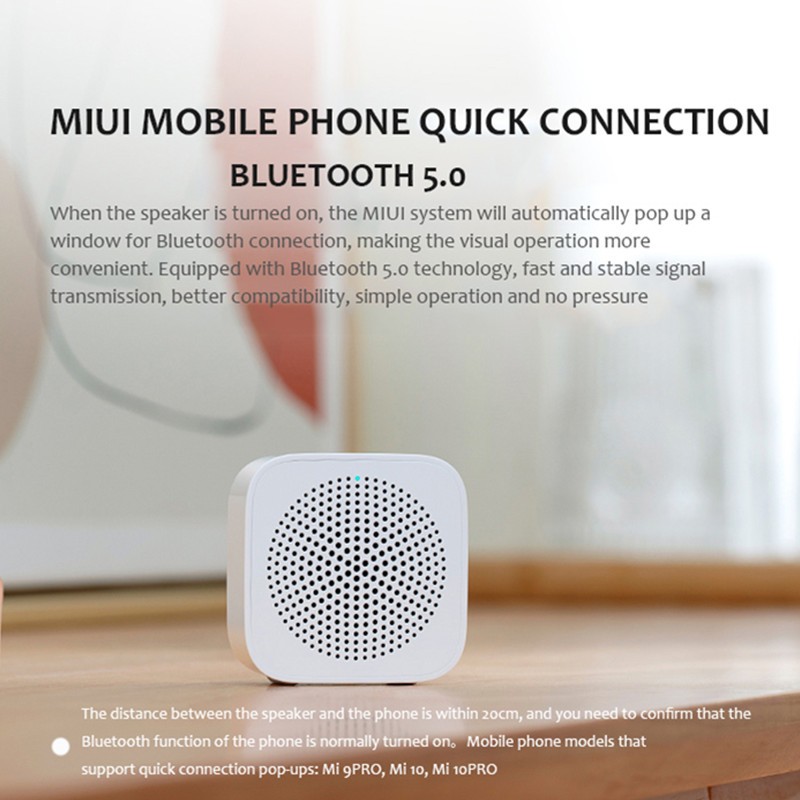 Original Xiaomi Mijia Bluetooth Speaker AI Control Wireless Portable ...