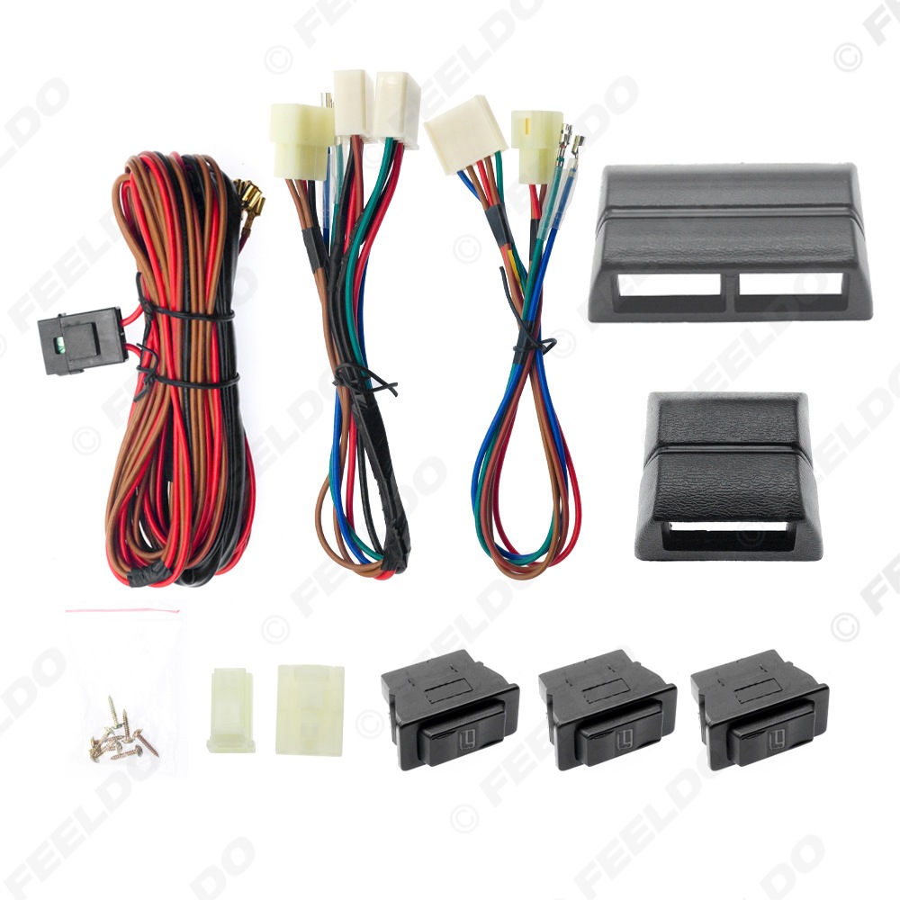 Automobile Universal Power Window 3 Open Rocker Type Power Window ...
