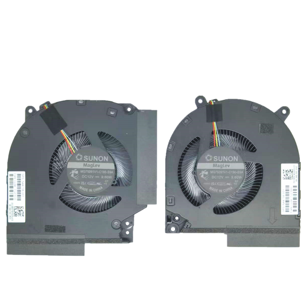 New CPU + GPU Cooling Fan for HP Victus Gaming Laptop 16-R 16-R0008CA ...