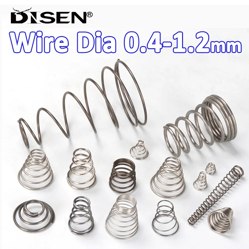 304 Stainless Steel Tower Springs Taper Pressure Spring Conical Cone ...