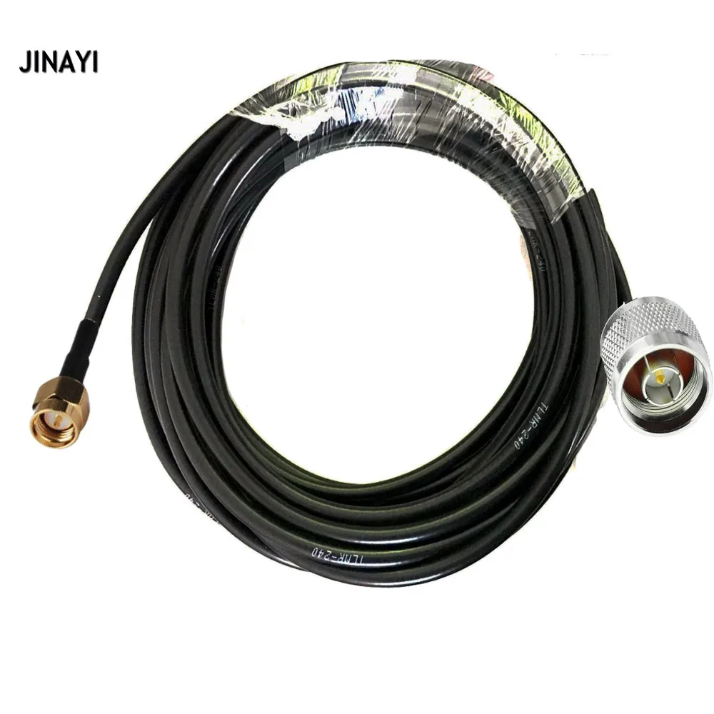 Low Loss N Male To SMA Male Cable LMR-240 Coax In 24 Inch With Times - Foto 9