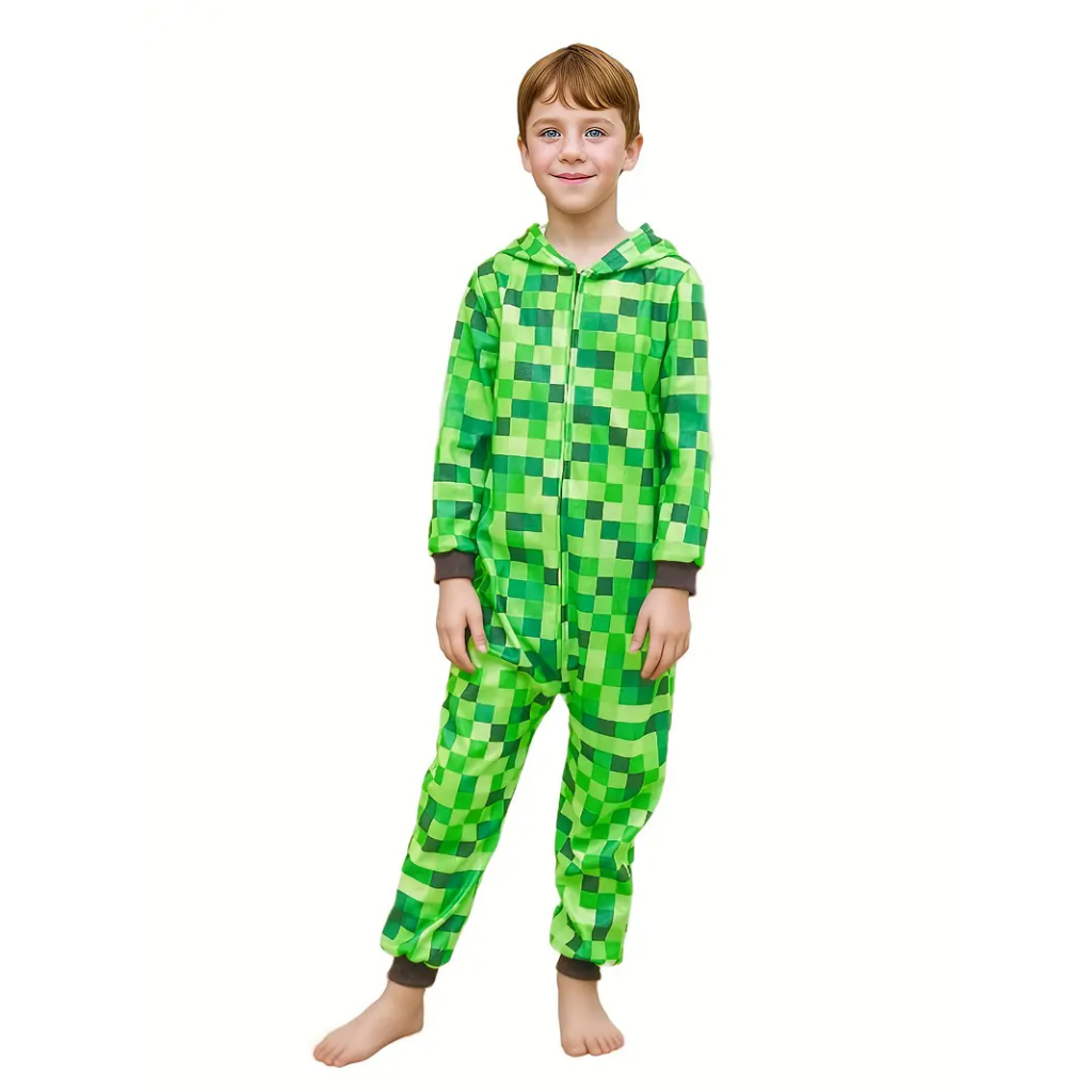 New Year Children Minecraft Costumes Cosplay Anime Game Characters ...
