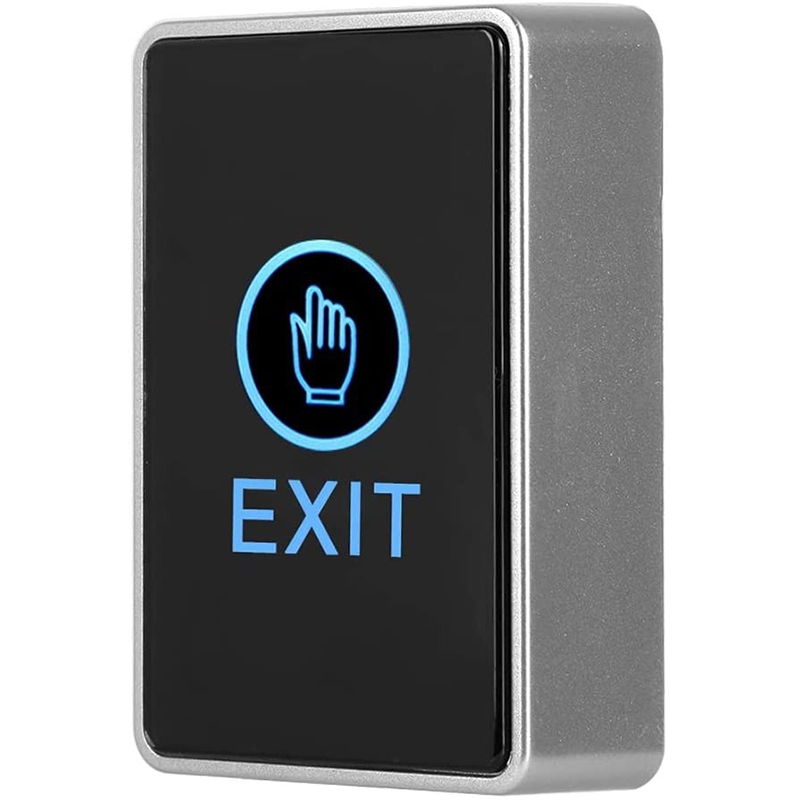 Door Exit Touch Button 12V Mini Door Push Release Open Switch Touch ...