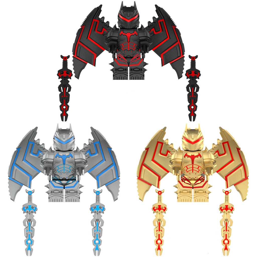 Golden Hell Bat Block Toys Figure Building Block Mini Toy LE13-15 ...