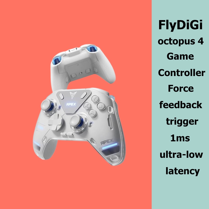 FLYDIGI APEX Octopus 4-Force Feedback Wireless Bluetooth Game ...