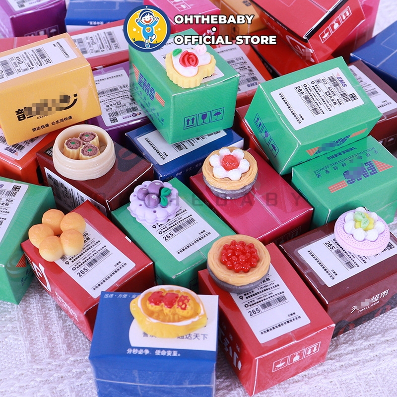 仿真食玩迷你幸运小礼物盲袋小卖部DIY Miniature ToysPlay Blind Bag Box Mixed Mini ...