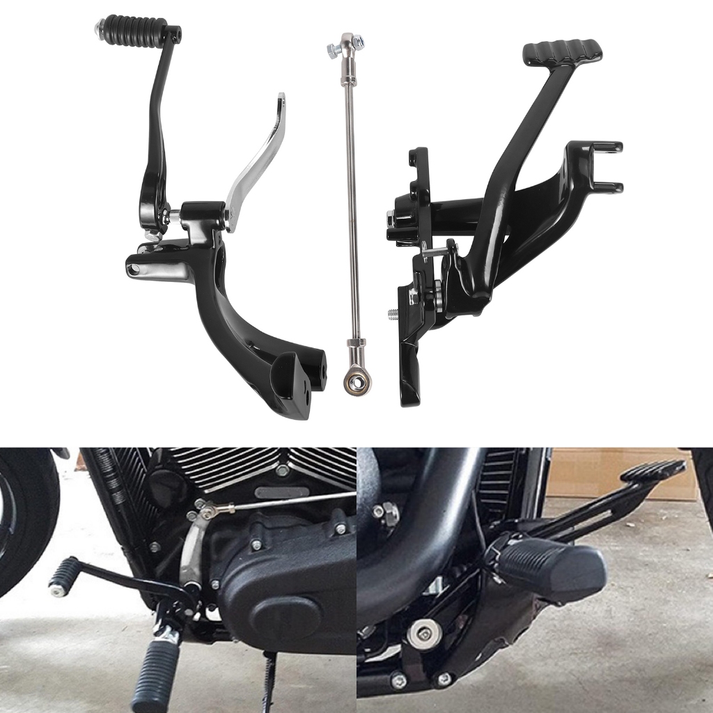 Motorcycle Forward Controls Kits Foot Pegs Rest Aluminum For Harley ...