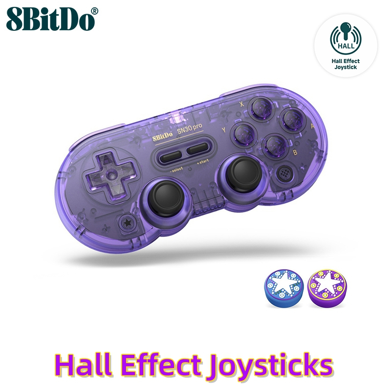 8BitDo SN30 Pro Bluetooth Gamepad Wireless Hall Effect Joysticks
