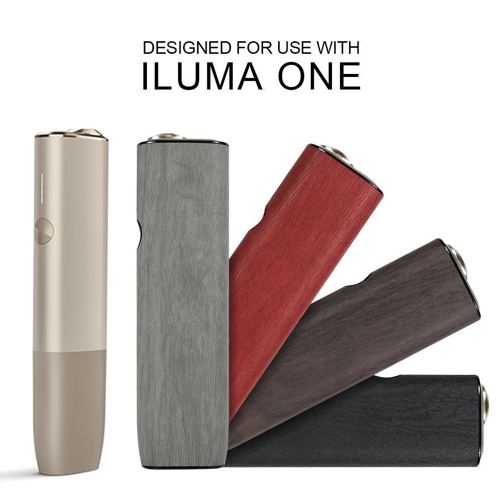 For Iqo Iluma i One Protective Case Wood Grain Business Fashion Case 4. ...