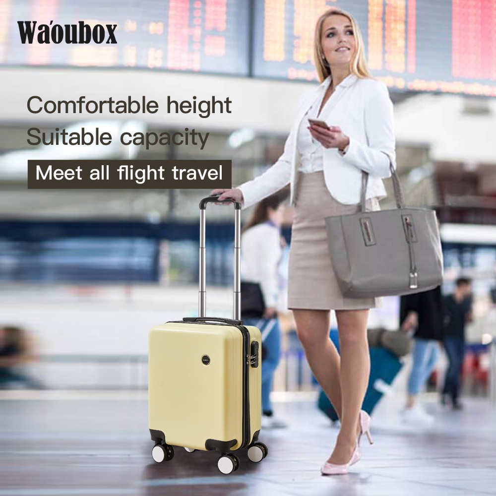 Turqgast Small Suitcase Female 14 Inch 16 Inch 18 Inch Lightweight Mini ...