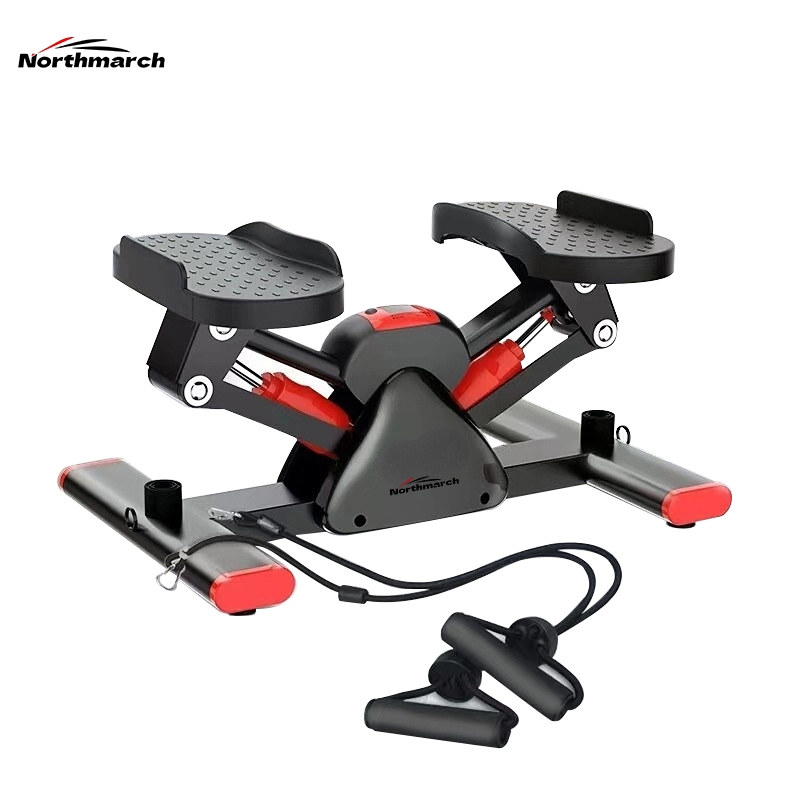 Northmarch V-shaped stepper, mini stepper, air stair climbers step exercise  side stepper with Rope