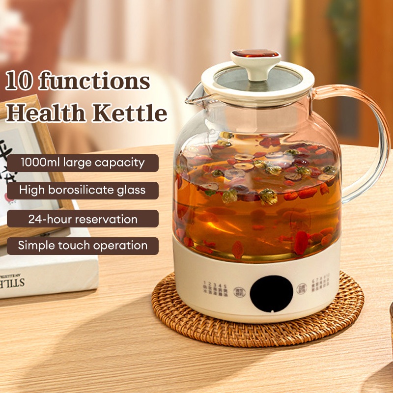 Health Pot Office Small Automatic Thickened Glass Thermal Insulation ...