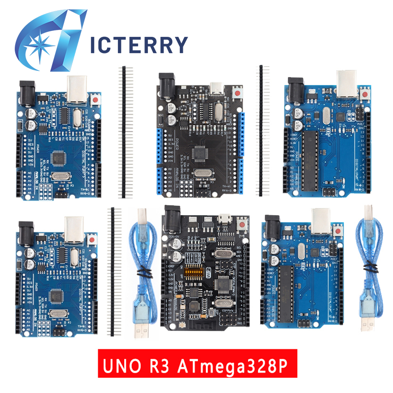 UNO R3 Development Board ATmega328P CH340 CH340G For Arduino UNO R3 ...