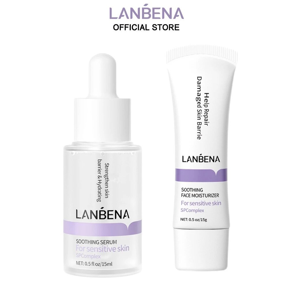 LANBENA Soothing Niacinamide Serum SPC Repair Lotion 2-Piece Set ...