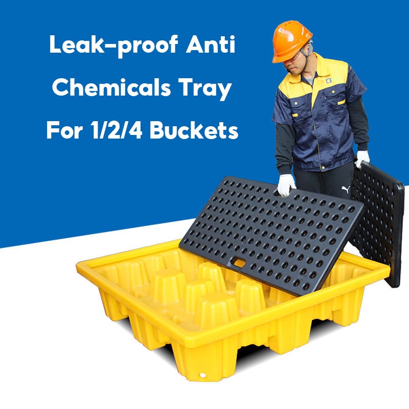 Chemical Leak Proof Tray Leak Proof Tray Hazardous Waste pallet ...